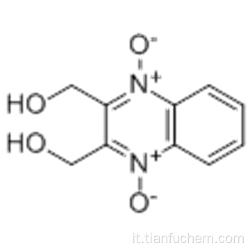 2,3-quinoxalinedimetanolo, 1,4-diossido CAS 17311-31-8